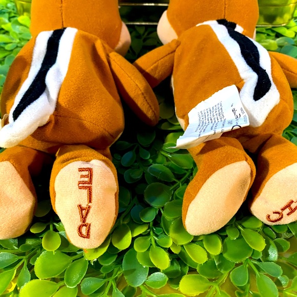 DISNEY EXCLUSIVE NWT VTG 90s CHIP & DALE COLLECTIBLE RETIRED BEAN BAG PLUSH PAIR - Picture 13 of 13